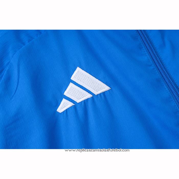 Chandal de Corta-vento do Real Madrid 2026-2027 Azul